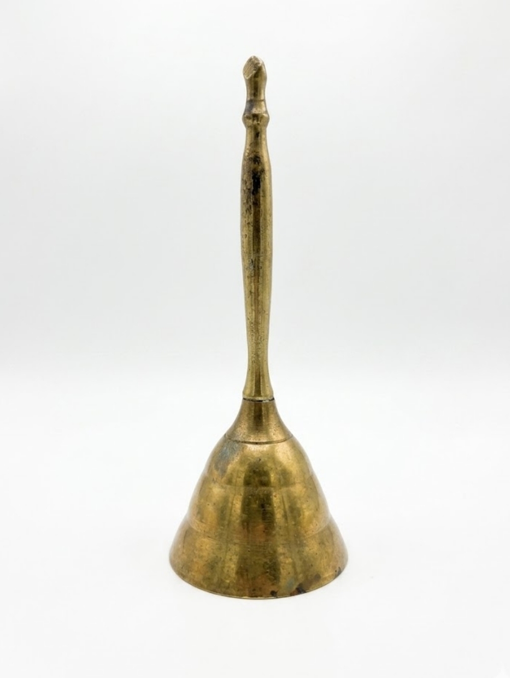 Vintage Solid Brass Hand Bell Made India